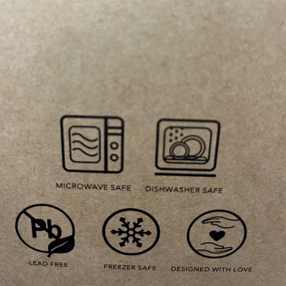 Mora Ceramics New in Box 12oz Coffee Tea  Mug Cups Set of 4 Rustic Minimalist - Picture 8 of 9